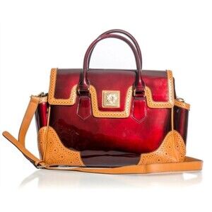 Ms. Bouvier by Abigail Riggs Patent Leather Ltd Edition 34/300 Purse Laptop Bag